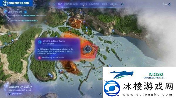 阿凡达潘多拉边境全RDA哨站位置分享