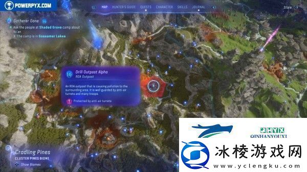 阿凡达潘多拉边境全RDA哨站位置分享