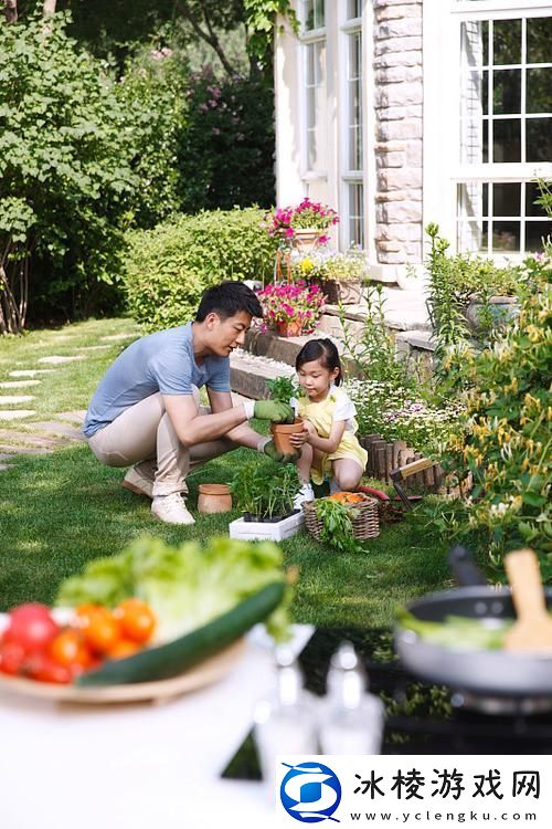 父亲为女儿精心打造花园网友：这样的爱温暖人心！