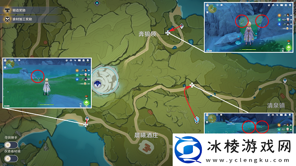 嘟嘟莲采集路线一览：巧妙躲避攻击保持战斗优势