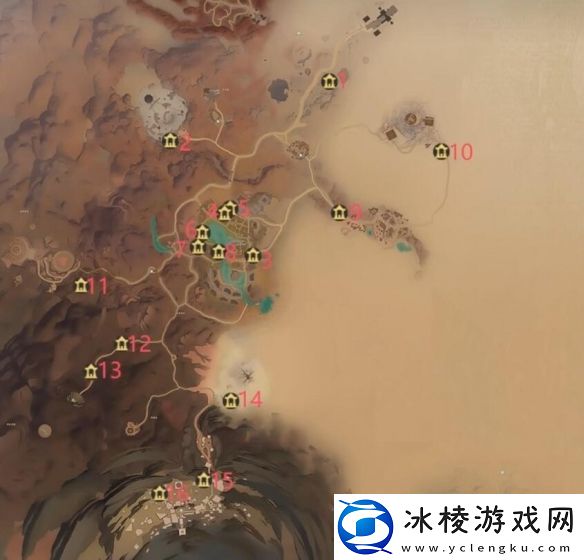 诛仙世界蛮荒百景游观景点在哪