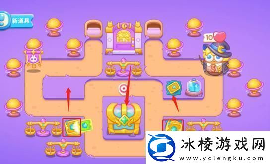 保卫萝卜4阿波与魔法宝藏第50关攻略