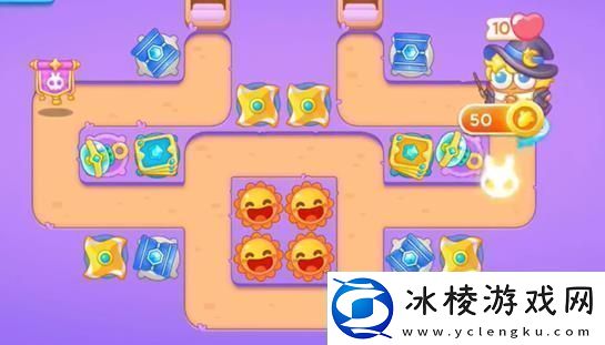 保卫萝卜4阿波与魔法宝藏第50关攻略