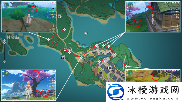 绯樱绣球采集路线图：角色养成与技能选择建议