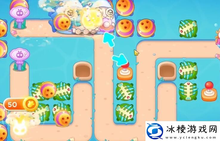 保卫萝卜4海的闺女第14关怎么过海的闺女第14关攻略