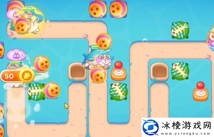 保卫萝卜4海的闺女第14关怎么过海的闺女第14关攻略