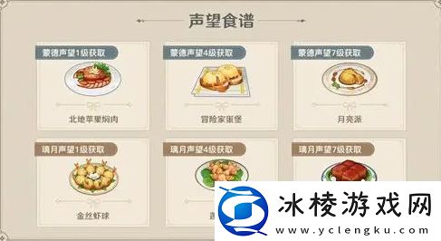 原神天枢肉食谱怎么获得