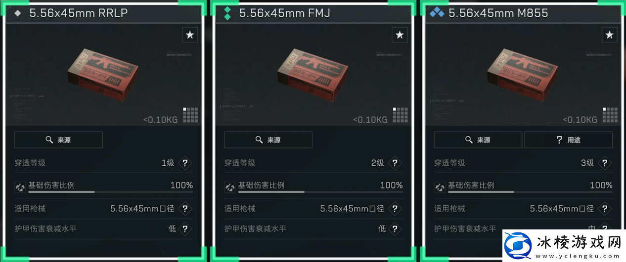 三角洲行动5.56x45mm弹药有哪些