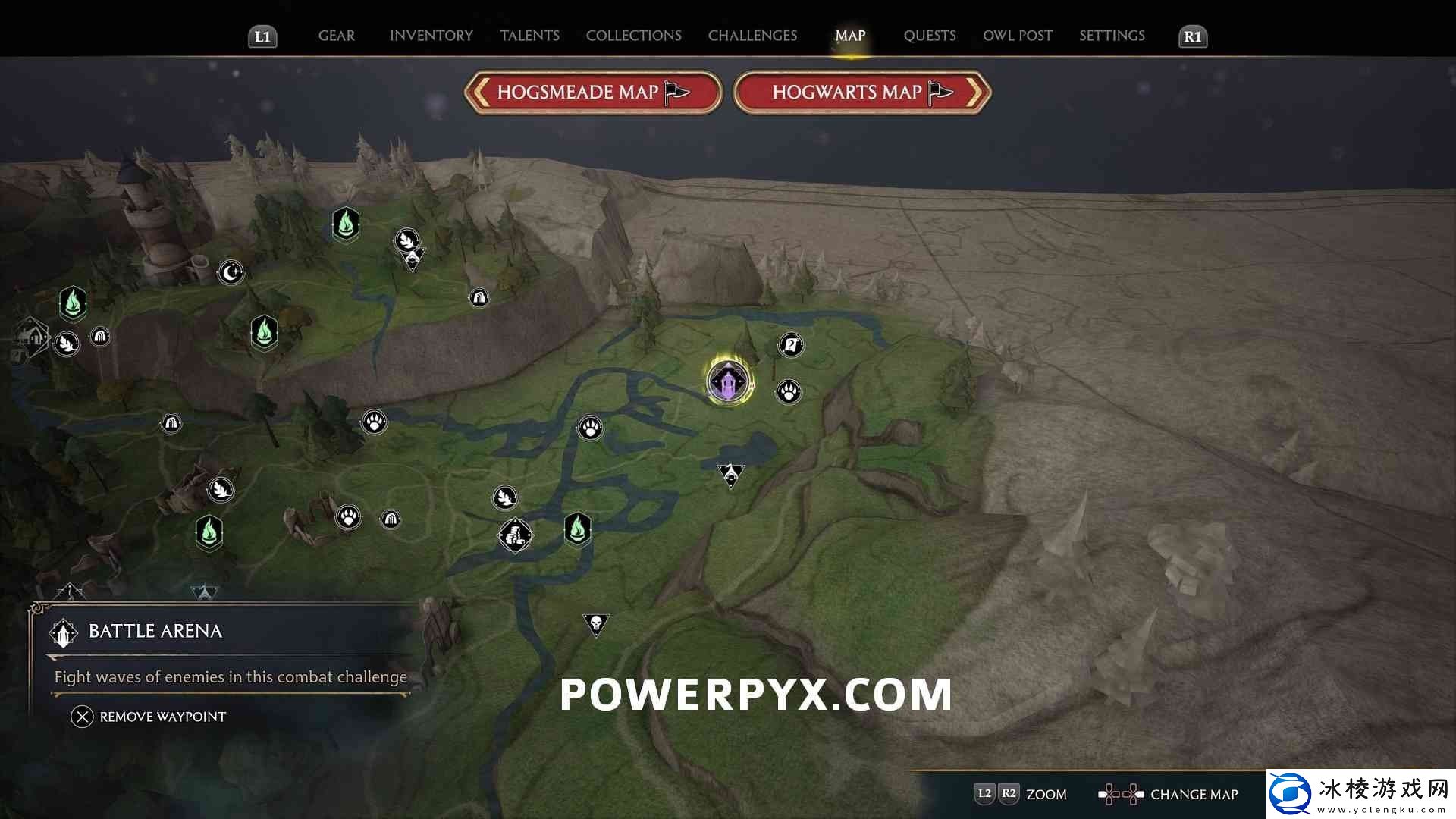 霍格沃茨之遗竞技场在哪