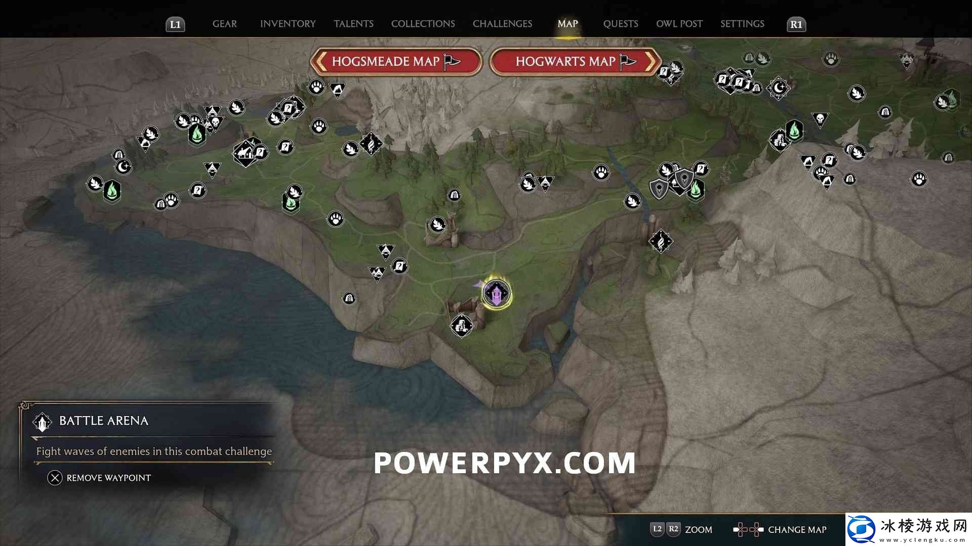 霍格沃茨之遗竞技场在哪