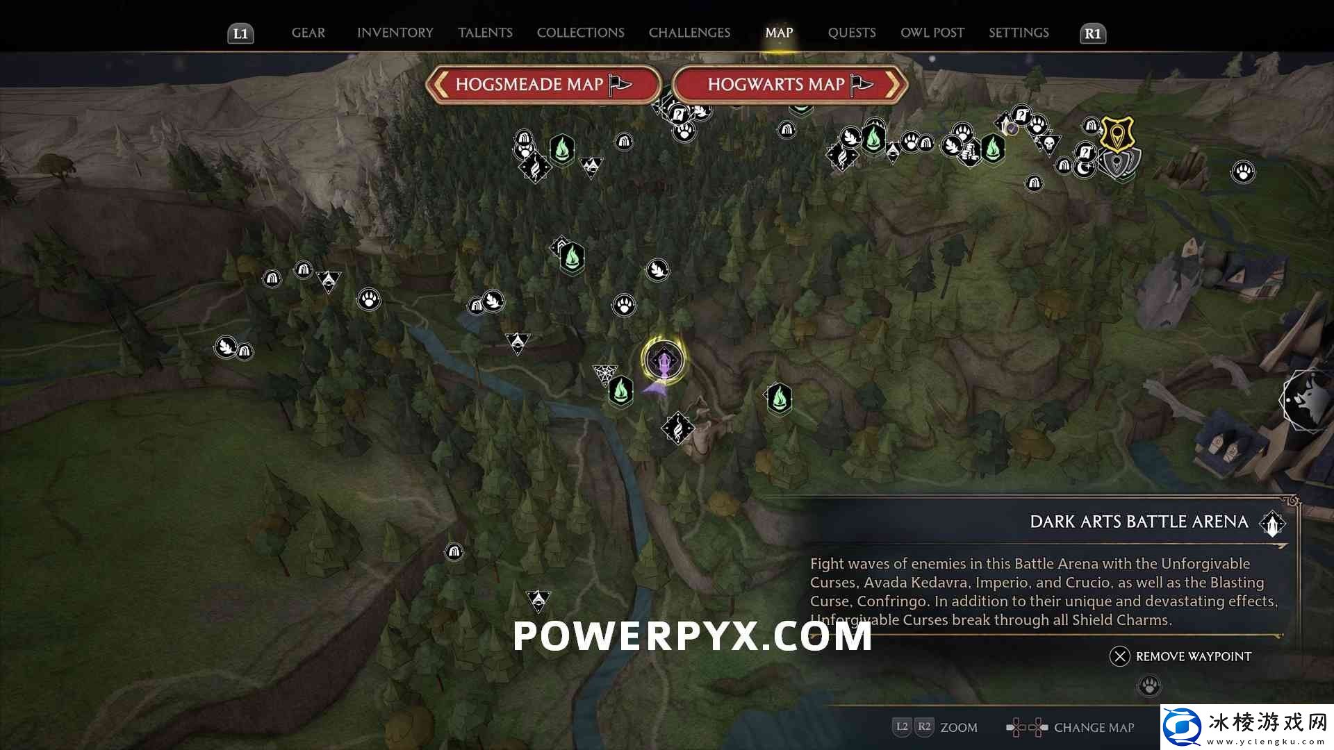 霍格沃茨之遗竞技场在哪