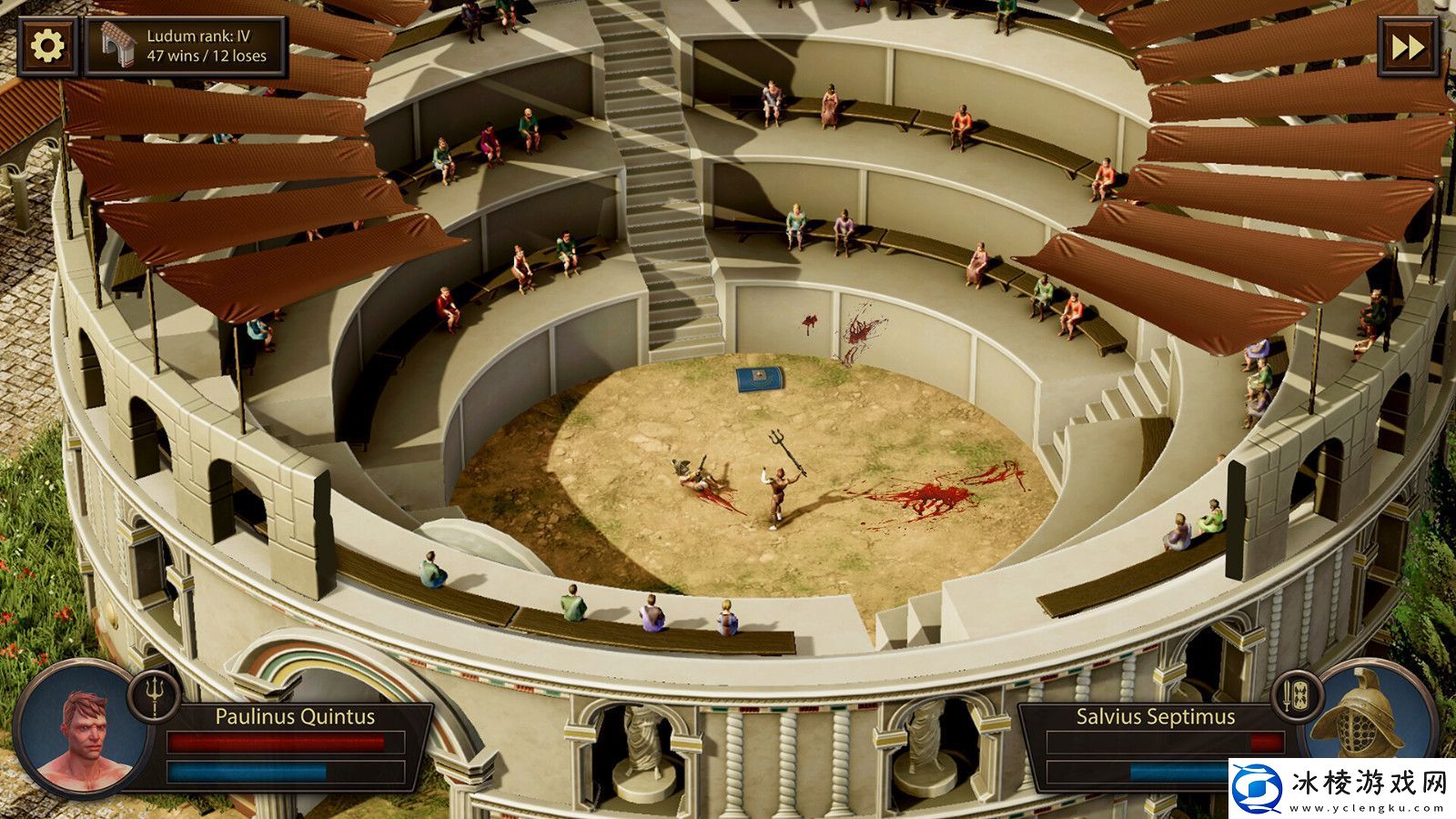 角斗士管理模拟游戏GladiatorsofCitadelumSteam页面上线支持简体中文