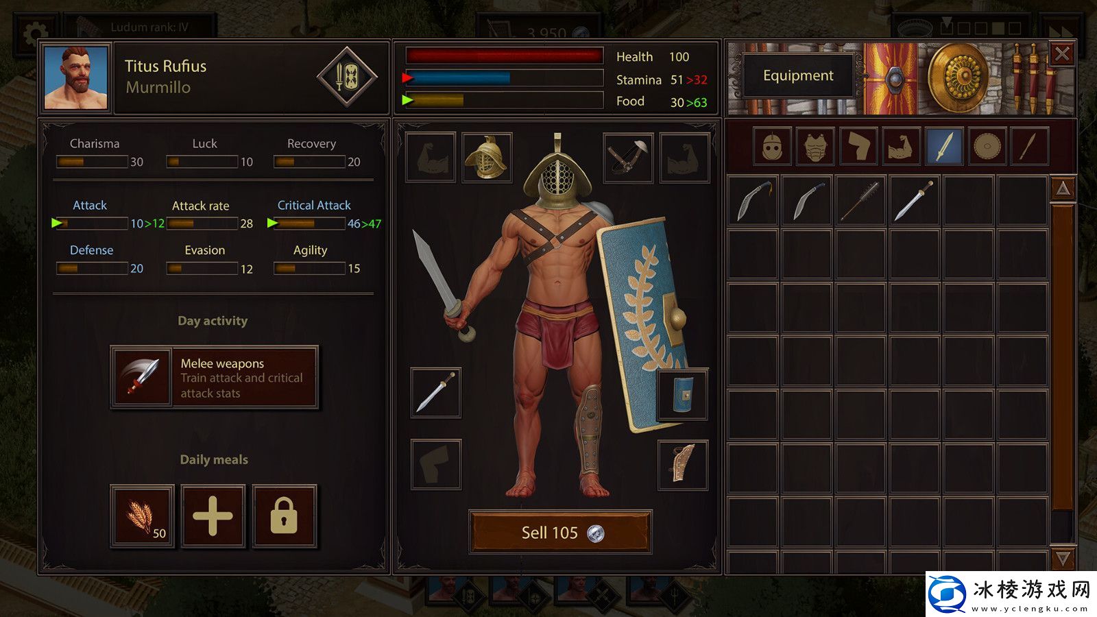 角斗士管理模拟游戏GladiatorsofCitadelumSteam页面上线支持简体中文