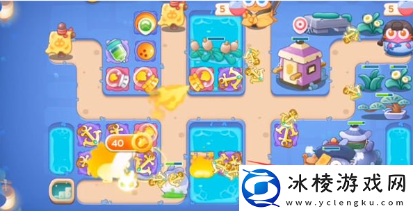 保卫萝卜4阿波道长第43关攻略