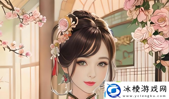 爸爸帮小女儿包裹物品的温馨瞬间