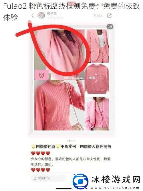 Fulao2粉色标路线检测免费：免费的极致体验