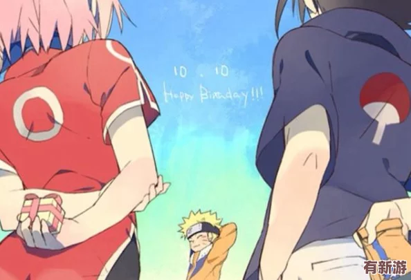 孤独的小樱-鸣人的突然拜访：在这个寂静的夜晚-友情与温暖悄然降临-让小樱感受到久违的关怀与陪伴