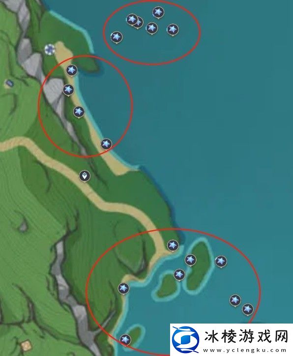 原神4.1版幽光星星密集采集点分享