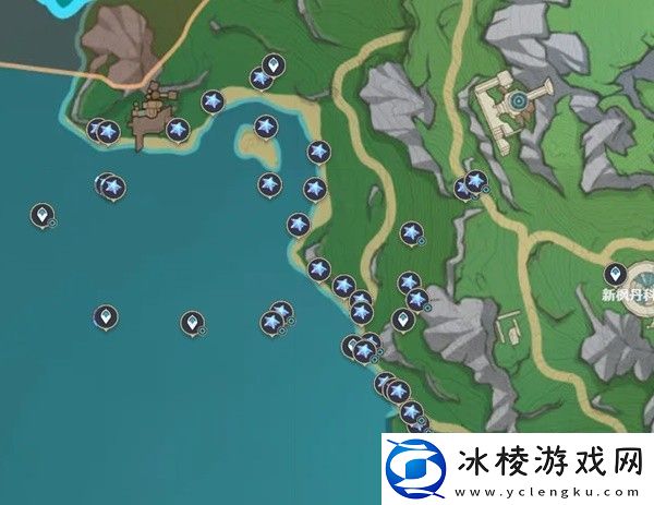 原神4.1版幽光星星密集采集点分享