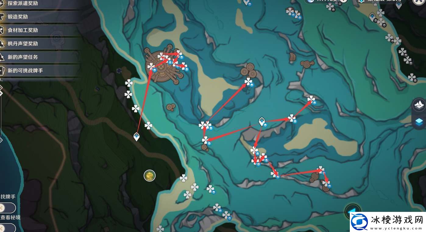 原神41幽光星星采集方法