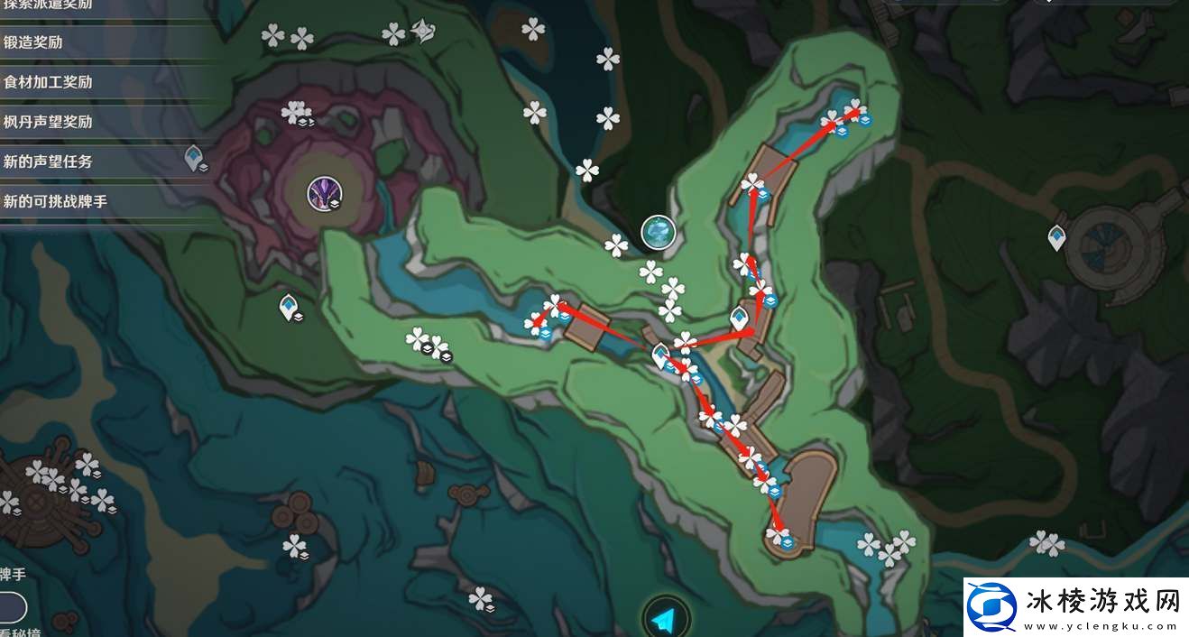 原神41幽光星星采集方法