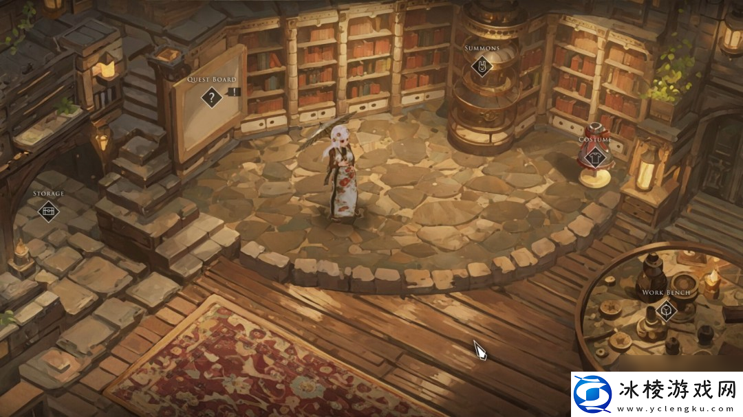 回合制战棋游戏逐墨Steam页面