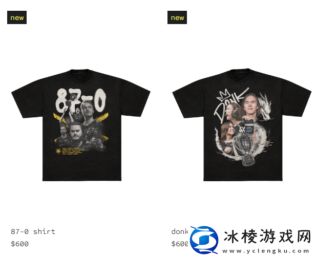 HLTV宣布推出donk联名T恤售价600美元