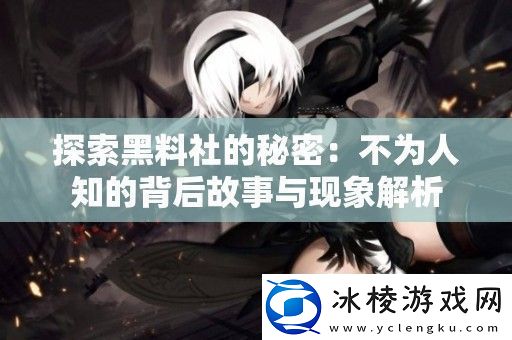 探索黑料社的秘密：不为人知的背后故事与现象解析