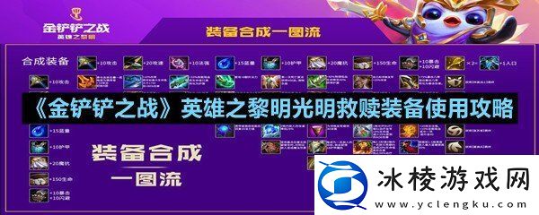 英雄之黎明光明救赎装备怎么使用金铲铲之战英雄之黎明光明救赎装备使用攻略一览