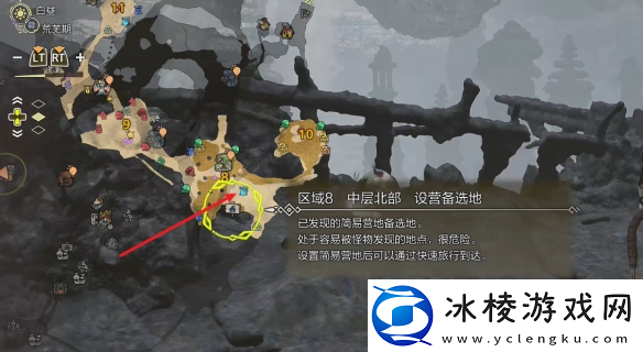 怪物猎人荒野涌油谷全营地在哪里介绍