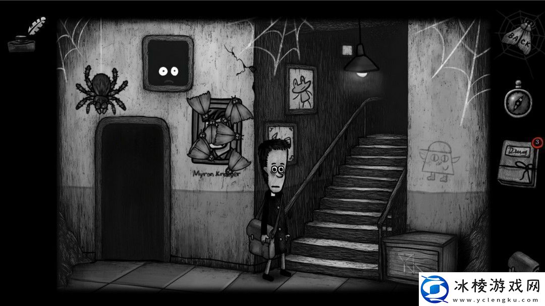 手绘风格解密游戏怪物之家2