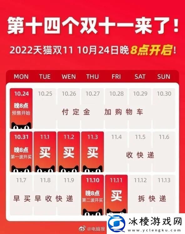 双十一满减活动规则2022