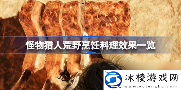 怪物猎人荒野烹饪料理有什么效果