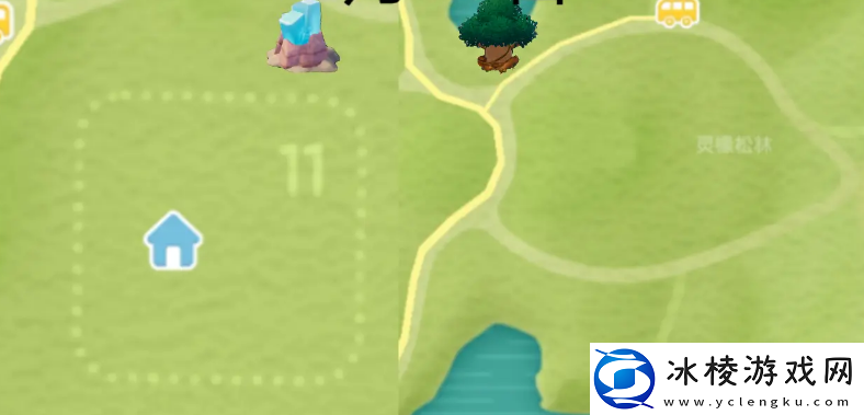 心动小镇12月30日溜溜橡木及无暇萤石位置