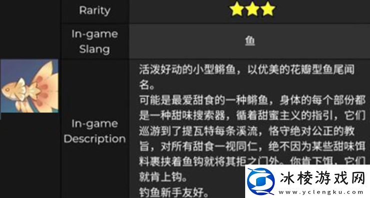 原神甜甜花鱂鱼分布在什么位置甜甜花鱂鱼出没时间和喜欢饵料是什么