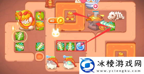 保卫萝卜4饿龙传说第40关攻略