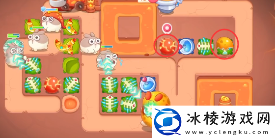 保卫萝卜4饿龙传说第40关攻略