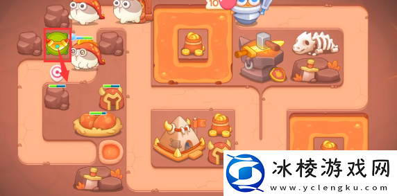 保卫萝卜4饿龙传说第40关攻略