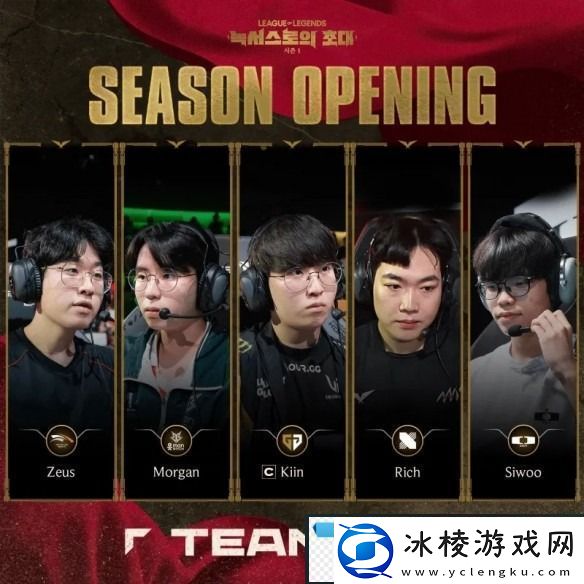 2025英雄联盟LCK季前赛队伍名单一览