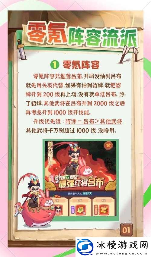 吕布一招清屏！超高爆发阵容秒杀全屏-新手必看攻略