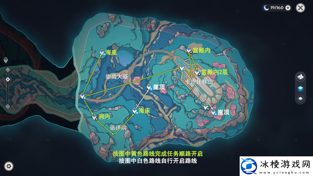 原神旧日之海锚点秘境路线