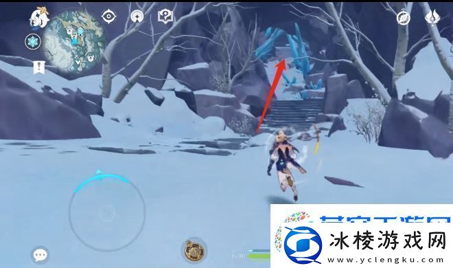 原神雪山山顶怎么上去