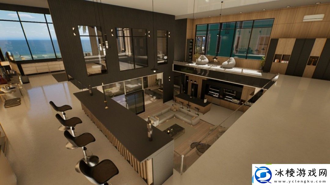 inZOI现代海滩别墅地产分享