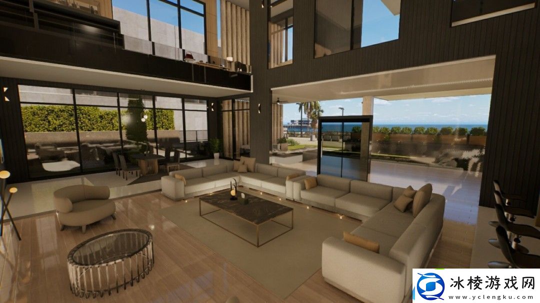 inZOI现代海滩别墅地产分享