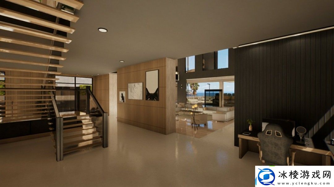 inZOI现代海滩别墅地产分享