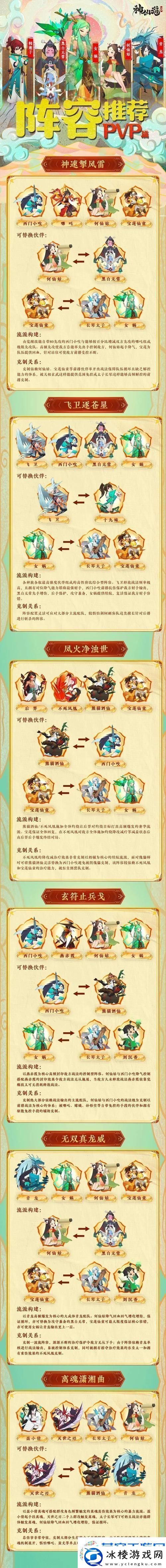 神仙道3杨戬阵容搭配全攻略