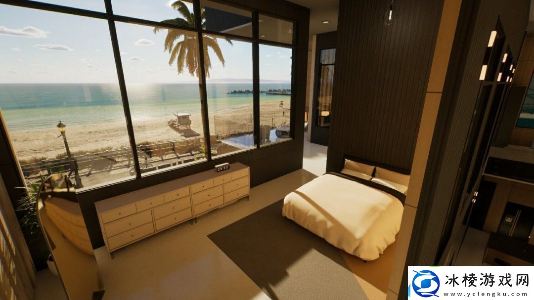 inZOI现代海滩别墅地产分享