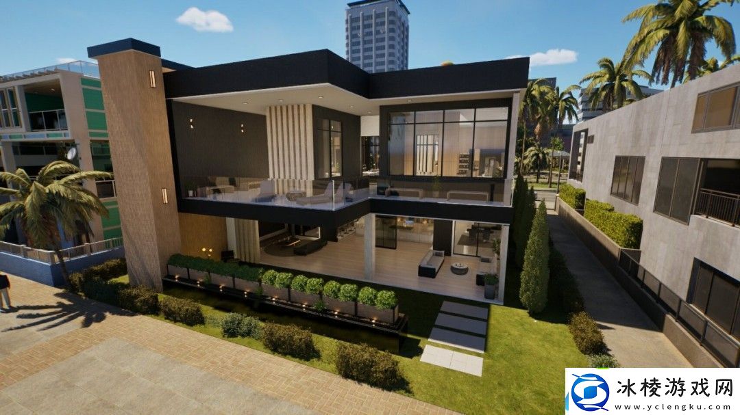 inZOI现代海滩别墅地产分享